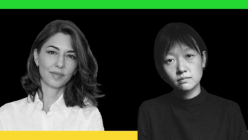 Mε τις Celine Song και Sofia Coppola στo στούντιο της A24
