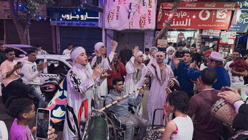 Eid al Fitr στην οδό Σαμπολιόν, Κάιρο. Χθες.