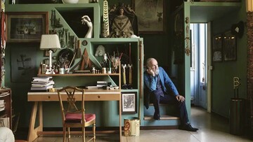 Στο σπίτι του σινιόρε Fornasetti στο Μιλάνο