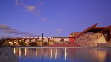 Στο σπίτι του Φρανκ Λόιντ Ράιτ στην Αριζόνα 