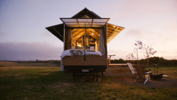 Πέντε υπαίθρια, παραμυθένια, καταφύγια 