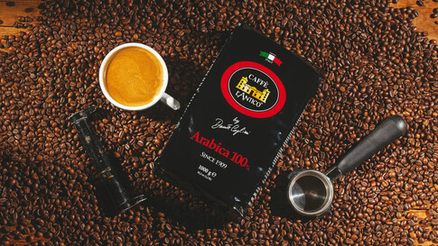 CAFF L'ANTICO: Μοιράζεται την εμπειρία γεύσης του αυθεντικού ιταλικού espresso.
