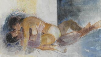 Ο ζωγράφος Χρόνης Μπότσογλου αναμετράται με τον έρωτα και τον θάνατο μέσα από τρεις ενότητες έργων