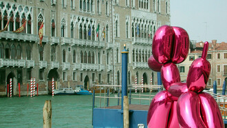 Συνάντηση με τον Jeff Koons στη Φλωρεντία