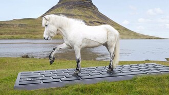Πάτε διακοπές; Συνδέστε το email σας με άλογα στην Ισλανδία που θα απαντούν με τα πόδια