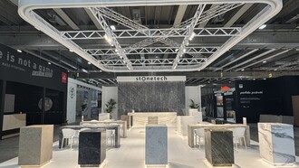 Η Stonetech συμμετείχε στη Διεθνή Έκθεση Marmomac της Ιταλίας και κέρδισε το βραβείο Best Communicator 