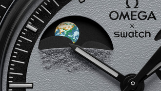 Τo Bioceramic MoonSwatch Mission To Earthphace γιορτάζει τη Γη όπως φαίνεται από τη Σελήνη