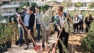 Η L'Oréal Hellas εγκαινίασε το πρώτο micro Forest στην καρδιά της Αθήνας 