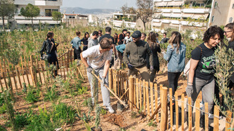 H Αθήνα έχει πλέον το δικό της micro forest χάρη στη L’ Oreal Hellas