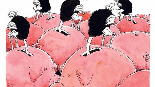 Άνχελ Μπολιγάν-Μιχάλης Κουντούρης / Έκθεση γελοιογραφίας