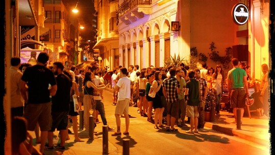 Τρελαμένο Σαββατοβραδο στο Key bar