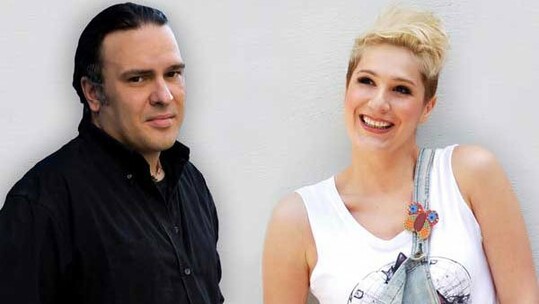 Κώστας Λειβαδάς και η Βίκυ Καρατζόγλου