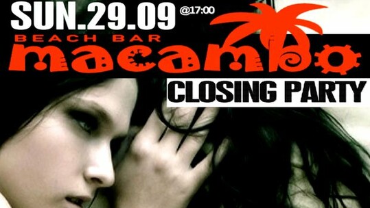 Macambo Beach Bar closing party