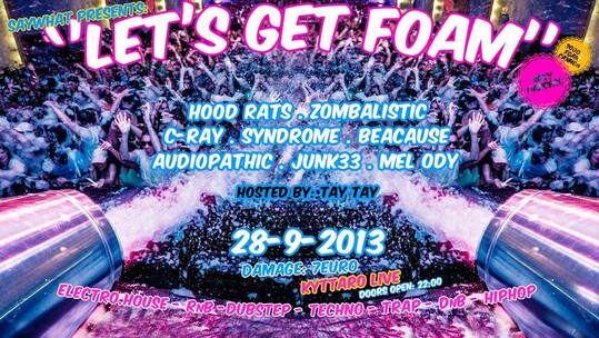 «Let's Get Foam» party