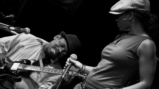 O Lucky Peterson στο Half Note