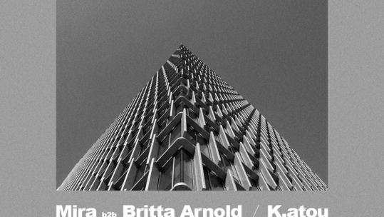 REFLECTED | MIRA b2b BRITTA ARNOLD & K.ATOU: Μία γιορτή ηλεκτρονικής μουσικής και κοινωνικής δράσης