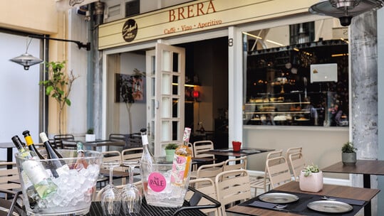 Brera Athens: Ιταλική φινέτσα που μένει σταθερή μεσημέρι και βράδυ