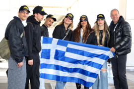 Eurovision: Αναχώρησε η ελληνική αποστολή με τη Μαρίνα Σάττι για το Μάλμε της Σουηδίας