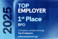 Η CQS ανάμεσα στους κορυφαίους εργοδότες στην κατάταξη Top Employers 2025 του WhereWeWork.com
