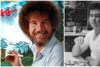 Νέες φωτογραφίες με τον Bob Ross «αγνώριστο» – Η αποκάλυψη για τα φυσικά μαλλιά του 