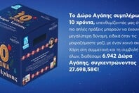 ΑΒ Βασιλόπουλος: 27.698,58€ από το «Δώρο Αγάπης» για την εκπλήρωση 5 παιδικών ευχών