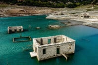 Ανέβηκε η στάθμη του Μόρνου - Εξαφανίστηκαν τα σπίτια του «βυθισμένου» χωριού Κάλλιο