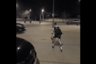 Βαρσοβία: Viral ρομπότ που κυνηγά αγριογούρουνα στους δρόμους