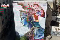 Η KRAFT Paints στηρίζει τη δημιουργία της τοιχογραφίας των PichiAvo στην Αθήνα