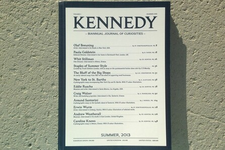 KENNEDY ένα υπέροχο περιοδικό βιβλιοθήκης