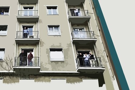 Έντα Γκέμη, Συνθήκες Στέγασης και Κοινωνικός Διαχωρισμός
