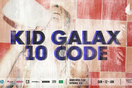 Kid Galax Live w/ 10code at six d.o.g.s