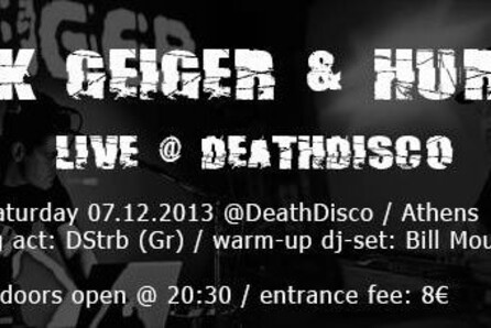 Dirk Geiger & Huron live @ DeathDisco + Opening act by DStrb