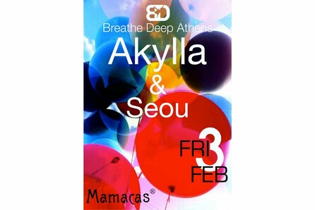 Breathe Deep Athens Event Akylla - Seou @ Mamacas Bar
