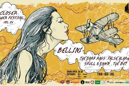 Closer Summer Festival vol.1 Bellini + The Bet + The Dark Rags + False Alarm + Skull & Dawn Live