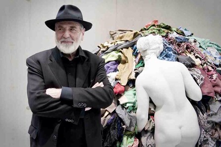 Ο Michelangelo Pistoletto στην Ελευσίνα