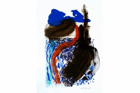 Lynda Benglis: μέρος πρώτο: νέα έργα σε χαρτί