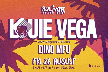 Louie Vega Friday 26 August Bolivar Beach Bar