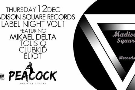  Mikael Delta, Tolis Q, Clubkid, Eliot @ Peacock Club