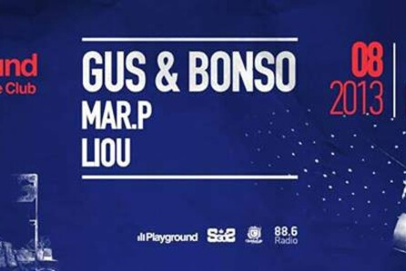 Gus & Bonso w/ Mar.P + Liou @ Playground Club