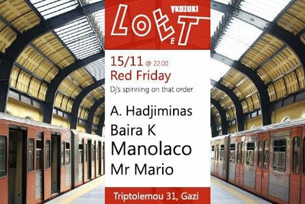 Red Fridays Parties @Gazaki LOFT