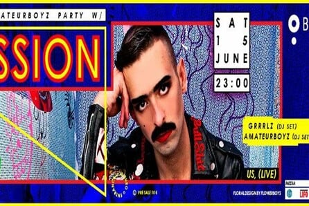 Amateurboyz party: SSION live & GRRRLZ