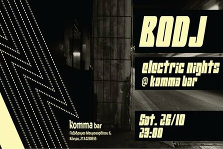 Bodj @ Komma Bar