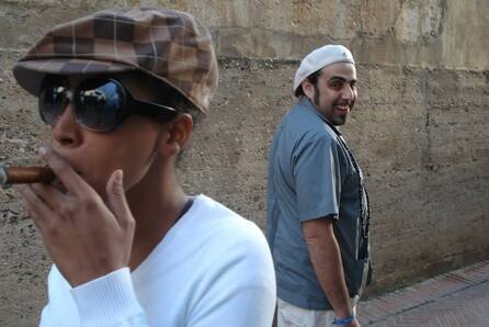 Manos Tzanakakis (Globalista) + Adamantios (Teranga Beat)