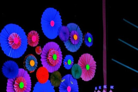 Glow in the dark party