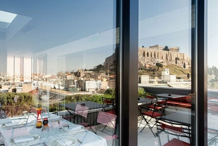 Modern Rooftop Dining