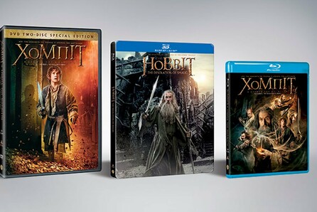 Χόμπιτ: Η Ερημιά του Νοσφιστή σε διπλό DVD, BLU-RAY & BLU-RAY 3D και σε έκδοση Steelbook