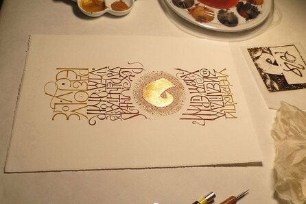 Calligraphy workshop
