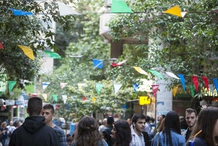 Το πρώτο Street Outdoors της σεζόν, στον πεζόδρομο της Μαυροκορδάτου