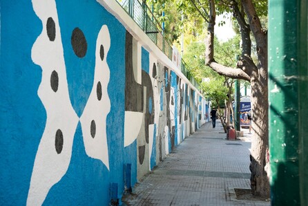 Με χρώματα KRAFT Paints υλοποιείται η μεγαλύτερη τοιχογραφία που έχει δημιουργηθεί ποτέ από τον Δήμο Αθηναίων 