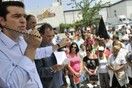 Τσίπρας προς εργαζόμενους «Κατσέλης": «Αυτός που σας πετάει στο δρόμο, γίνεται πρόεδρος της Eurobank”